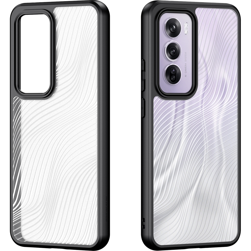 Etui ochronne Dux Ducis AIMO do Oppo Reno 12 Pro, czarne